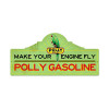 Retro Polly Gas Station Metal Sign  26 x 12 Inches