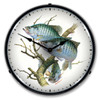 Crappies Lighted Wall Clock