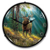 Calling All Challengers Elk Lighted Wall Clock