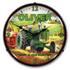 Oliver Tractor Lighted Wall Clock
