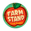 Retro Farm Stand Round Metal Sign 14 x 14 Inches