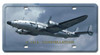 Vintage C-121A Constellation License Plate 6 x 12 Inches