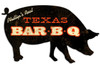 BBQ Pig Metal Sign - Personalized  26 x 15 Inches