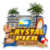 Retro Crystal Pier Custom Shape  - Pin-Up Girl Metal Sign 16 x 16 Inches