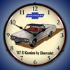 1967 Chevrolet El Camino Lighted Wall Clock 14 x 14 Inches