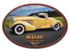 1936 Auburn Speedster Metal Sign 18 x 12 Inches