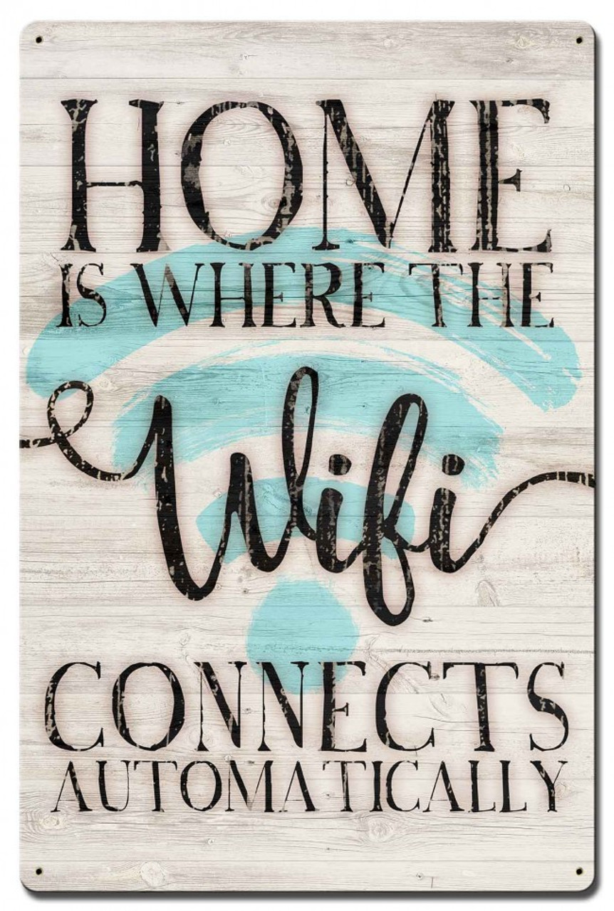 home is where wifi connects automatically