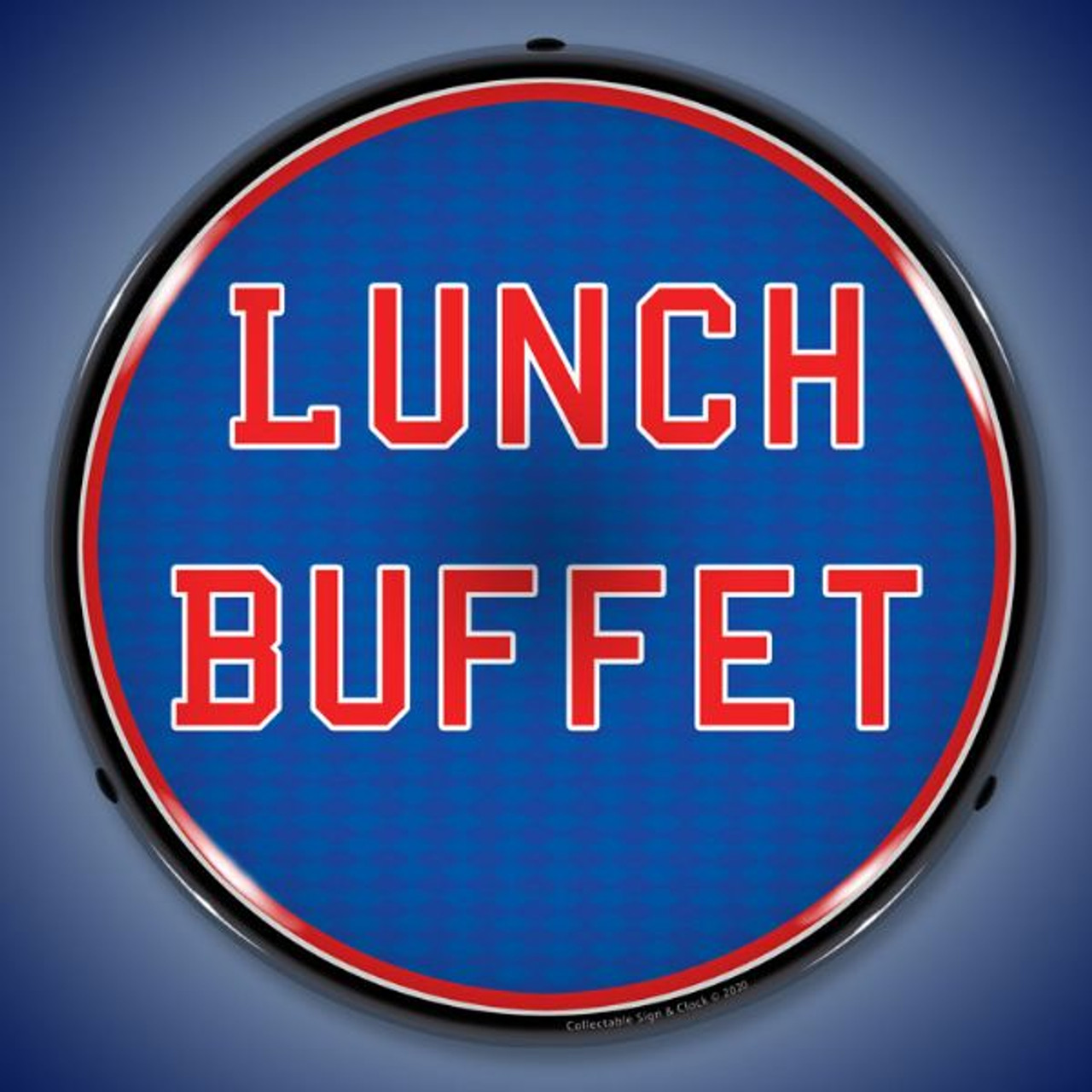 Lunch Buffet LED Lighted Business Sign 14 x 14 Inches
