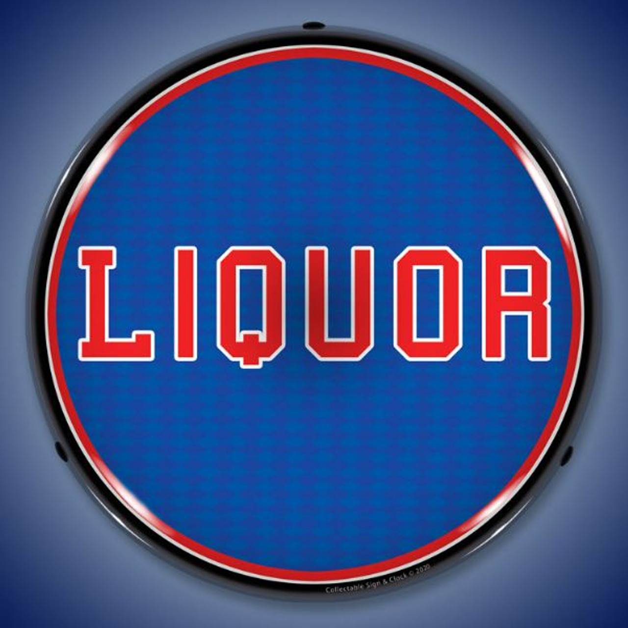 Liquor LED Lighted Business Sign 14 x 14 Inches