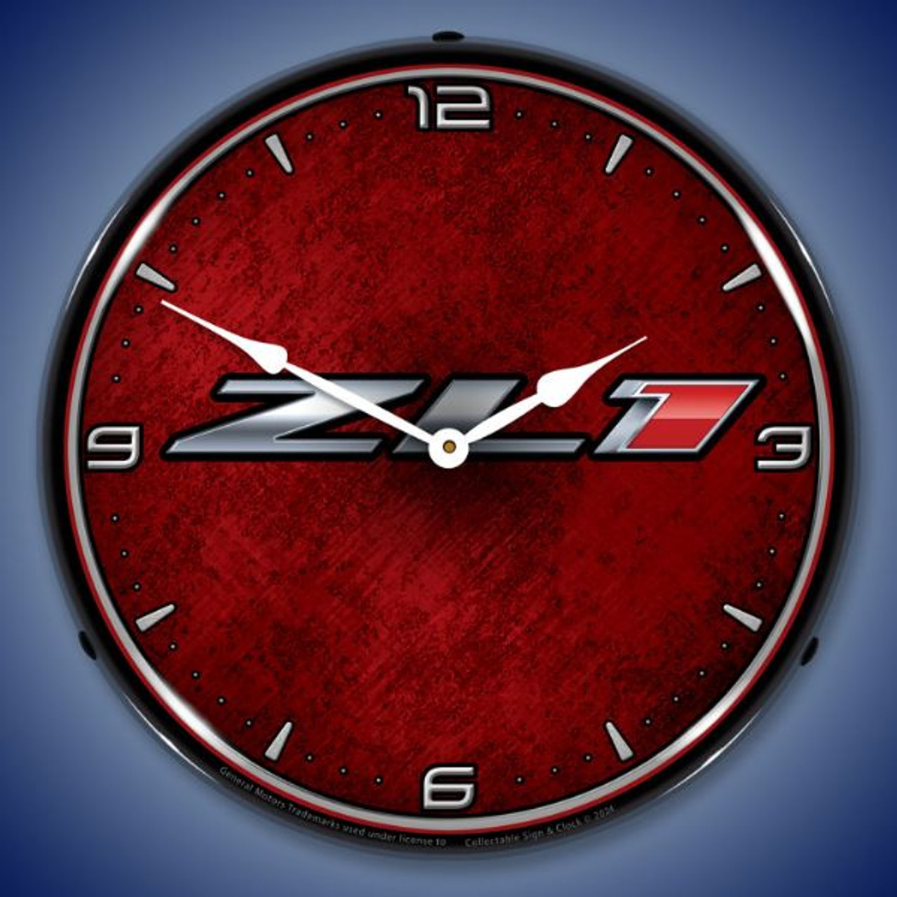 Camaro ZL1 LED Lighted Wall Clock 14 x 14 Inches