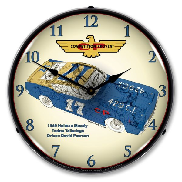 Holman Moody Torino LED Clock - Thumbnail 3