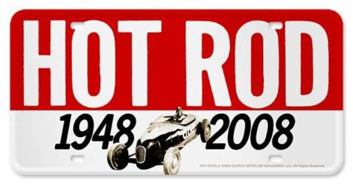 Vintage 60th Anniversary License Plate 12 x 6 Inches