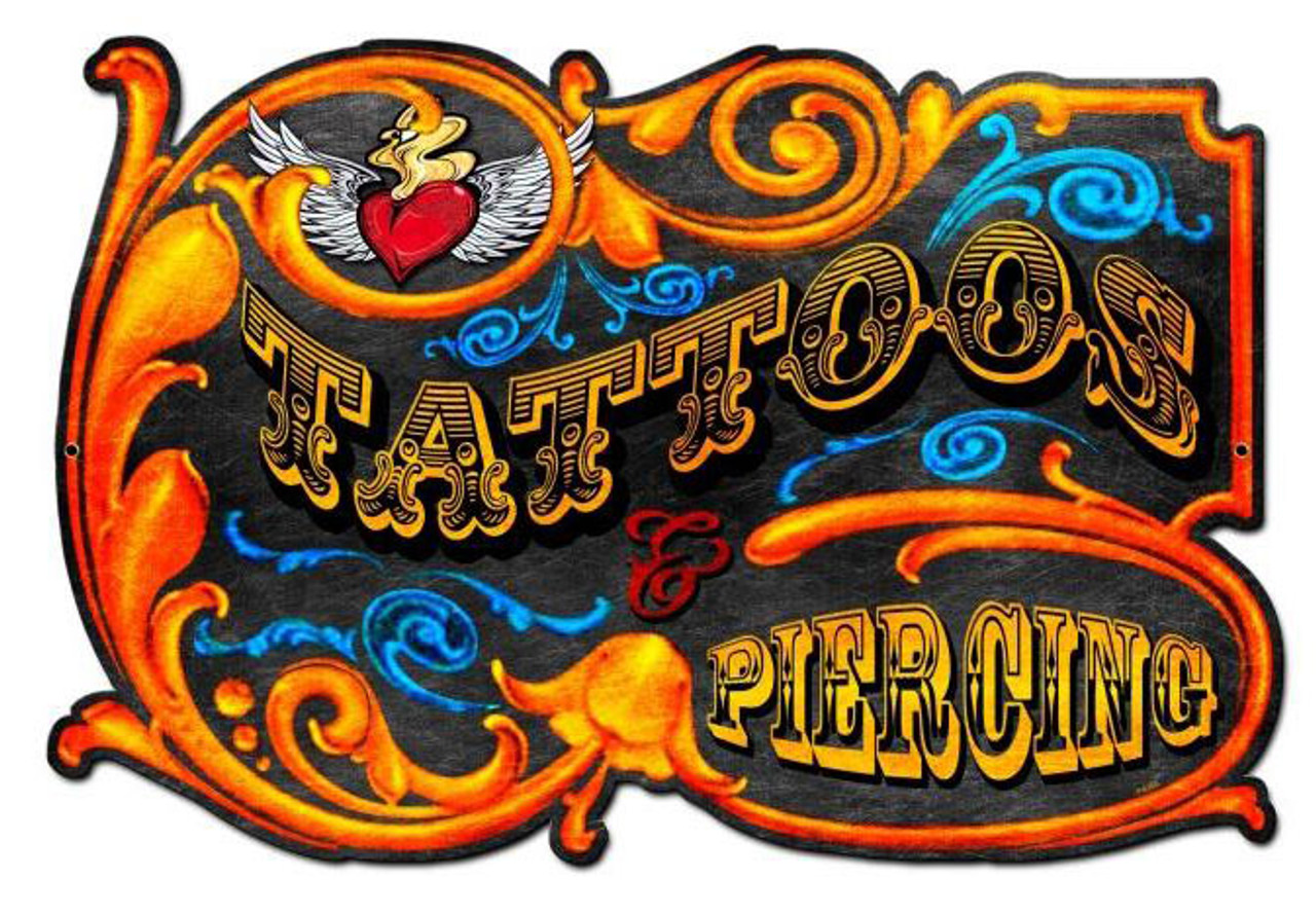 TATTOO PARLOR SIGN Tattooist Wooden Wall Panel Tattoo Artist Studio Shop  Plaque £35.00 - PicClick UK