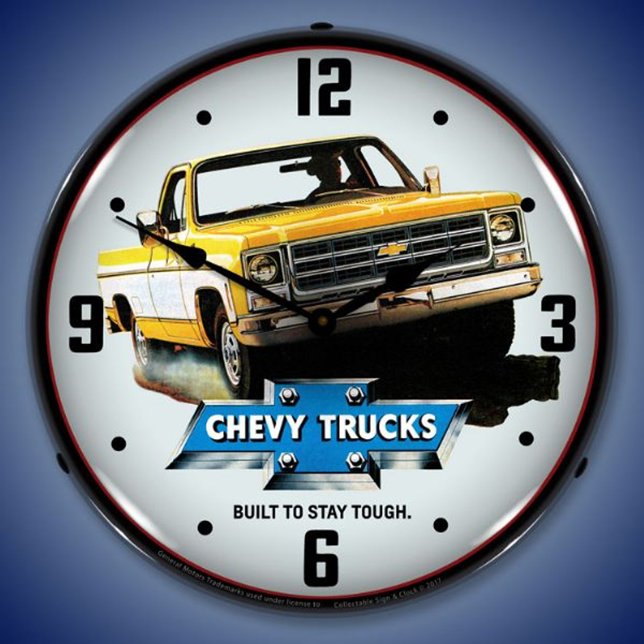 1979 Chevrolet Truck Lighted Wall Clock 14 x 14 Inches