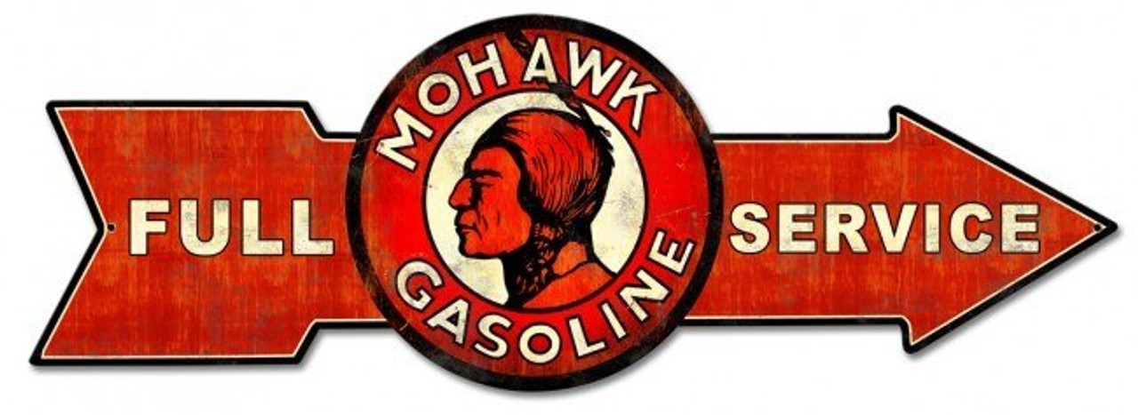 Sign in full. Sinclair gasoline logo.