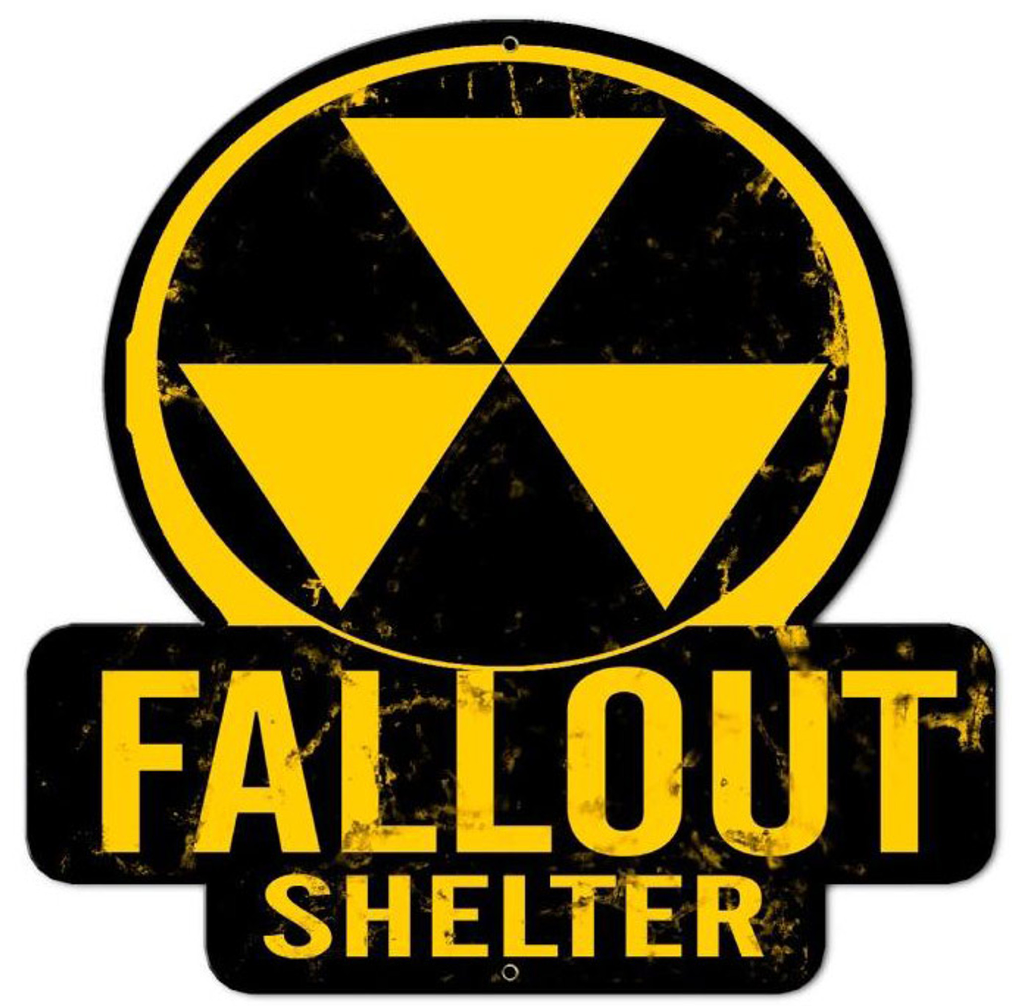 fallout shelter sign ebay