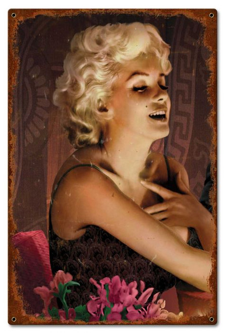 Marilyn's Touch Vintage Metal Sign 16 x 24 Inches