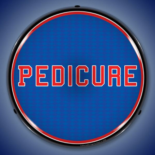 Pedicure LED Lighted Business Sign 14 x 14 Inches