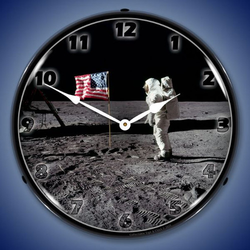 オンラインストア特売中 MOON Equipped Giant Wall Clock 16インチ
