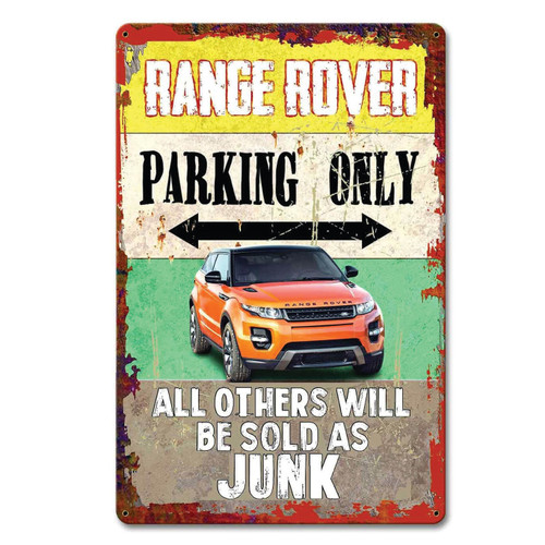 Range Rover Only Metal Sign 12 x 18 Inches
