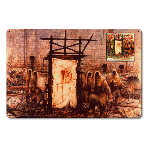 Mob Rules Vintage Sign 18 x 12 Inches
