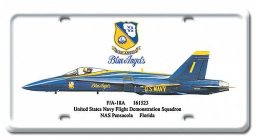 Vintage FA-18A License Plate 6 x 12 Inches
