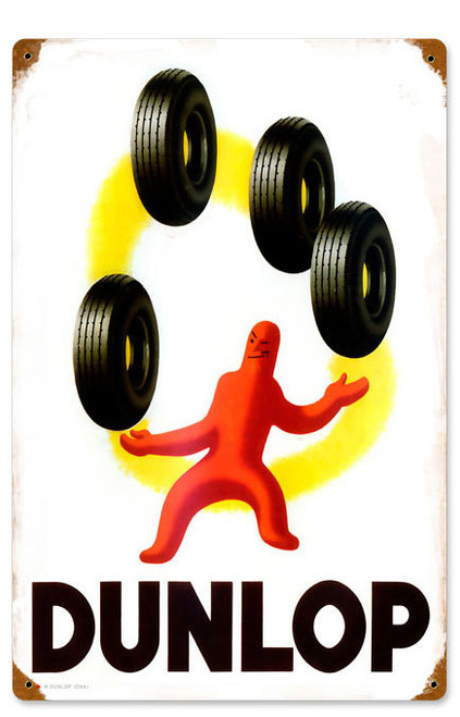 Juggling Automotive   Metal Sign 12 x 18 Inches