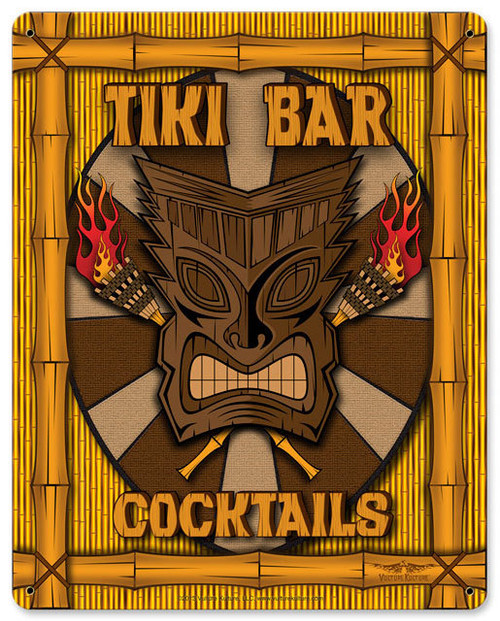 Boom Boom Room Metal Sign 15 x 12 Inches