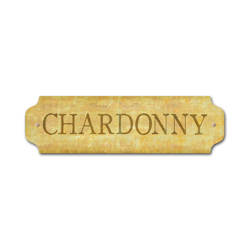 Vintage Chardonny Door Push 12 x 3 Inches