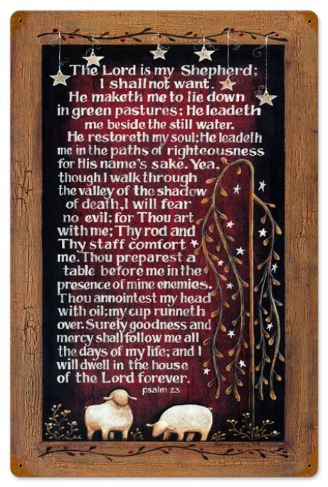 Vintage Lords Prayer Metal Sign 12 X 24 Inches vintage-lords-prayer-metal-sign-12-x-24-inches