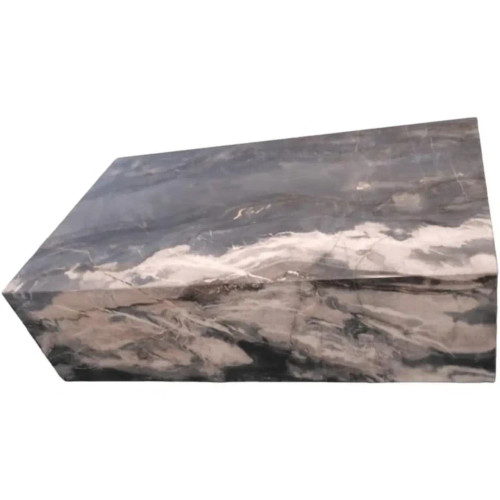 Genuine Marble Block Coffee Table - Phantom Marble