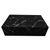 Genuine Marble Block Coffee Table - Nero Black