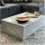 Genuine Marble Block Coffee Table - Carrara Marble