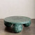 Genuine Marble Round 3-Sphere Coffee Table - Green Marble