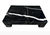 Genuine Marble Rectangular Four Legs Coffee Table - Nero Black