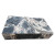 Genuine Marble Block Coffee Table - Galaxy Blue Marble, 54" Extra Large
