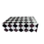 Genuine Marble Block Coffee Table - Nero Black / Carrara / Rosso Levanto Marble