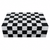 Genuine Marble Coffee Table - Nero Black / Carrara Checkered