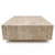 Genuine Travertine Block Coffee Table with Base, 54" Extra Large