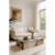 Genuine Marble Block Coffee Table - Calacatta Pink