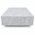Genuine Marble Block Coffee Table with Base - Carrara