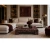 Genuine Marble Rectangular Four Legs Coffee Table - Rosso Levanto