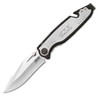 SOG Boot camp Mini Folder, Satin 8Cr13MoV, Black GRN/Aluminum Handle