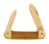 Case 12131W Canoe, Wooden Knife Kit