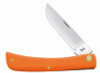 Case 80502 Sod Buster Jr., Smooth Orange Synthetic Handle (4137 SS)