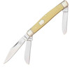 Rough Ryder Stockman RR602, Yellow Synthetic Handle