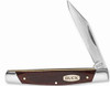Buck Solo w/Single Blade & Woodgrain Handle 3" Closed