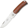 Fallkniven U1 Pocket Folder (FN26) 2.44" 3G Drop Point Plain Blade, Cocobolo Wood Handle