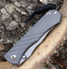 Chris Reeve Umnumzaan Drop Point, 6AI4V Titanium Handle, CPM MagnaCut Drop Point Plain Blade (UMN-1000)