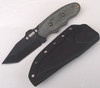 TOPS C.A.T. 203 (Covert Anti-Terrorism) - Blk Micarta (3" Blk Tanto)